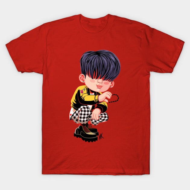 Changbin T-Shirt by nocturnallygeekyme